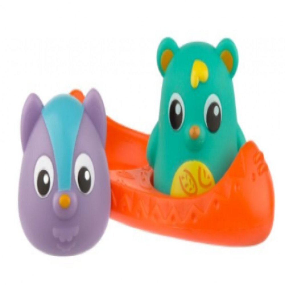 Playgro Light Up Canoe Baby Toy Bath Temp Safety